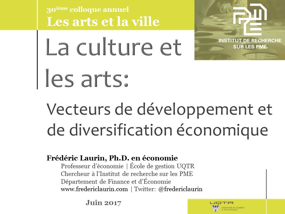 La culture et les arts: Vecteurs de développement et de diversification économique