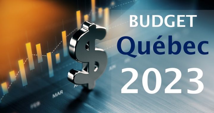 Budget Québec 2023