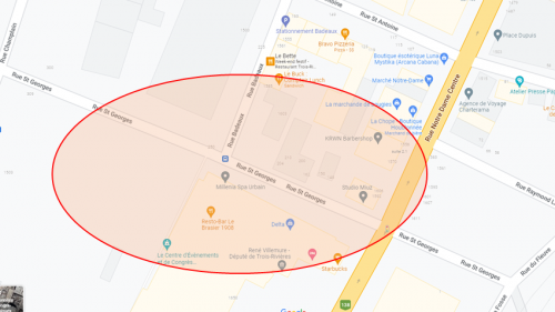 rue Badeau (Google maps)